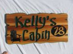 Wooden sign